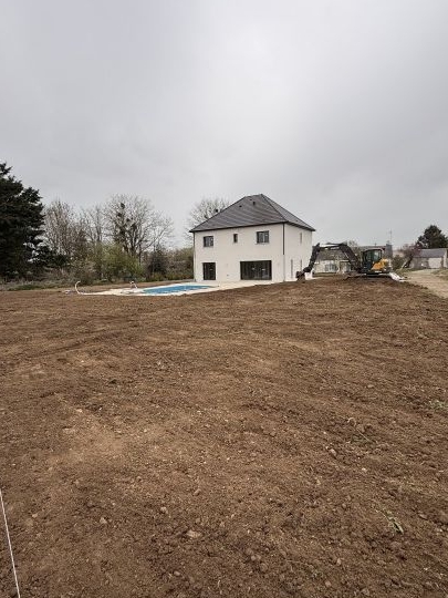  Nivellement des terres Vallainville 28200